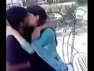 Indian teen kissing and pressing boobs in release